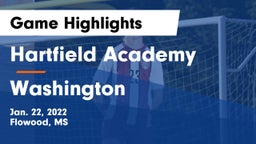 Hartfield Academy  vs Washington  Game Highlights - Jan. 22, 2022