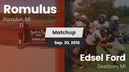 Matchup: Romulus vs. Edsel Ford  2016