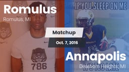 Matchup: Romulus vs. Annapolis  2016