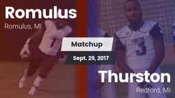 Matchup: Romulus vs. Thurston  2017