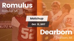 Matchup: Romulus vs. Dearborn  2017