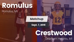 Matchup: Romulus vs. Crestwood  2018