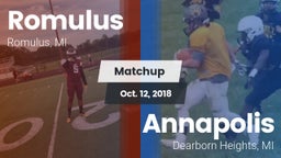 Matchup: Romulus vs. Annapolis  2018