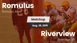 Matchup: Romulus vs. Riverview  2019