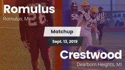 Matchup: Romulus vs. Crestwood  2019