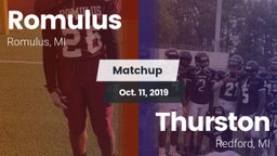 Matchup: Romulus vs. Thurston  2019