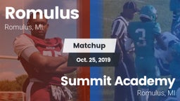 Matchup: Romulus vs. Summit Academy  2019