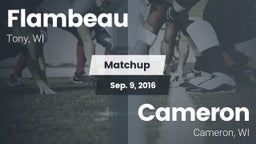 Matchup: Flambeau vs. Cameron  2016