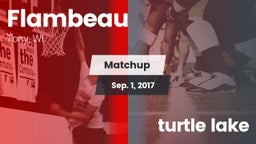 Matchup: Flambeau vs. turtle lake 2016