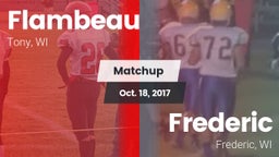 Matchup: Flambeau vs. Frederic  2017