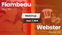 Matchup: Flambeau vs. Webster  2018