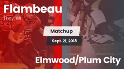 Matchup: Flambeau vs. Elmwood/Plum City 2018