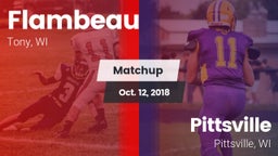 Matchup: Flambeau vs. Pittsville  2018