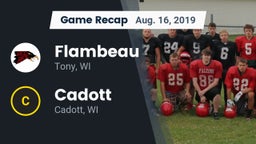 Recap: Flambeau  vs. Cadott  2019
