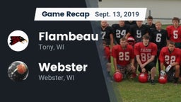 Recap: Flambeau  vs. Webster  2019