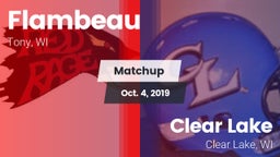 Matchup: Flambeau vs. Clear Lake  2019