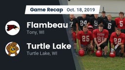 Recap: Flambeau  vs. Turtle Lake  2019