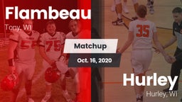 Matchup: Flambeau vs. Hurley  2020