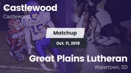 Matchup: Castlewood vs. Great Plains Lutheran  2019