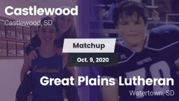 Matchup: Castlewood vs. Great Plains Lutheran  2020
