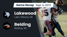 Recap: Lakewood  vs. Belding  2019