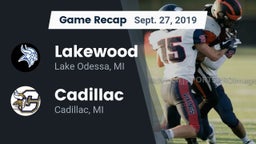 Recap: Lakewood  vs. Cadillac  2019