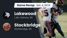 Recap: Lakewood  vs. Stockbridge  2019