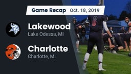 Recap: Lakewood  vs. Charlotte  2019