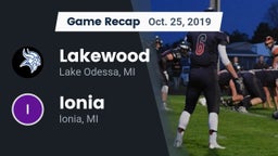 Recap: Lakewood  vs. Ionia  2019