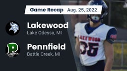 Recap: Lakewood  vs. Pennfield  2022