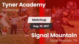 Matchup: Tyner Academy vs. Signal Mountain  2017