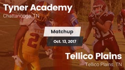 Matchup: Tyner Academy vs. Tellico Plains  2017