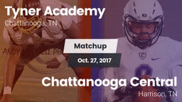 Matchup: Tyner Academy vs. Chattanooga Central  2017
