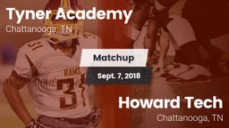 Matchup: Tyner Academy vs. Howard Tech  2018