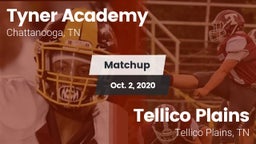 Matchup: Tyner Academy vs. Tellico Plains  2020