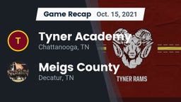 Recap: Tyner Academy  vs. Meigs County  2021