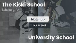 Matchup: Kiski vs. University School 2016