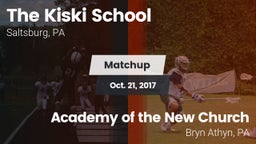 Matchup: Kiski vs. Academy of the New Church  2017