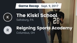 Recap: The Kiski School vs. Reigning Sports Academy 2017