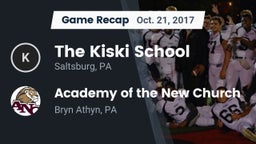Recap: The Kiski School vs. Academy of the New Church  2017
