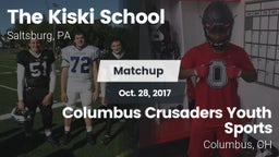 Matchup: Kiski vs. Columbus Crusaders Youth Sports 2017