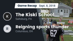 Recap: The Kiski School vs. Reigning sports thunder  2018