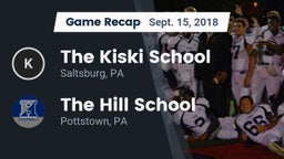 Recap: The Kiski School vs. The Hill School 2018