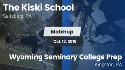 Matchup: Kiski vs. Wyoming Seminary College Prep  2018