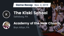 Recap: The Kiski School vs. Academy of the New Church  2019