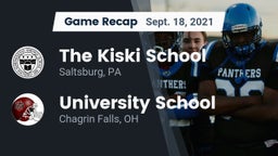 Recap: The Kiski School vs. University School 2021