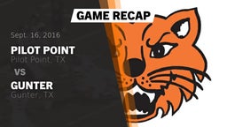 Recap: Pilot Point  vs. Gunter  2016