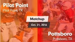 Matchup: Pilot Point vs. Pottsboro  2016