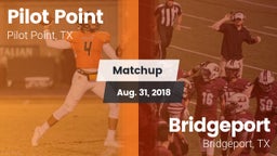 Matchup: Pilot Point vs. Bridgeport  2018