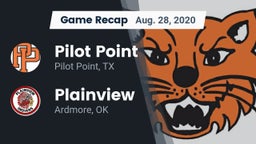 Recap: Pilot Point  vs. Plainview  2020